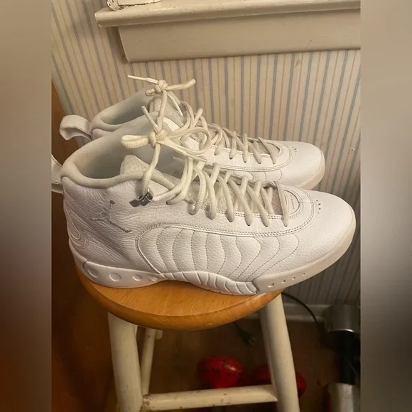 Air Jordan Jumpman Pro White Size 10.5 - Picture 3 of 8